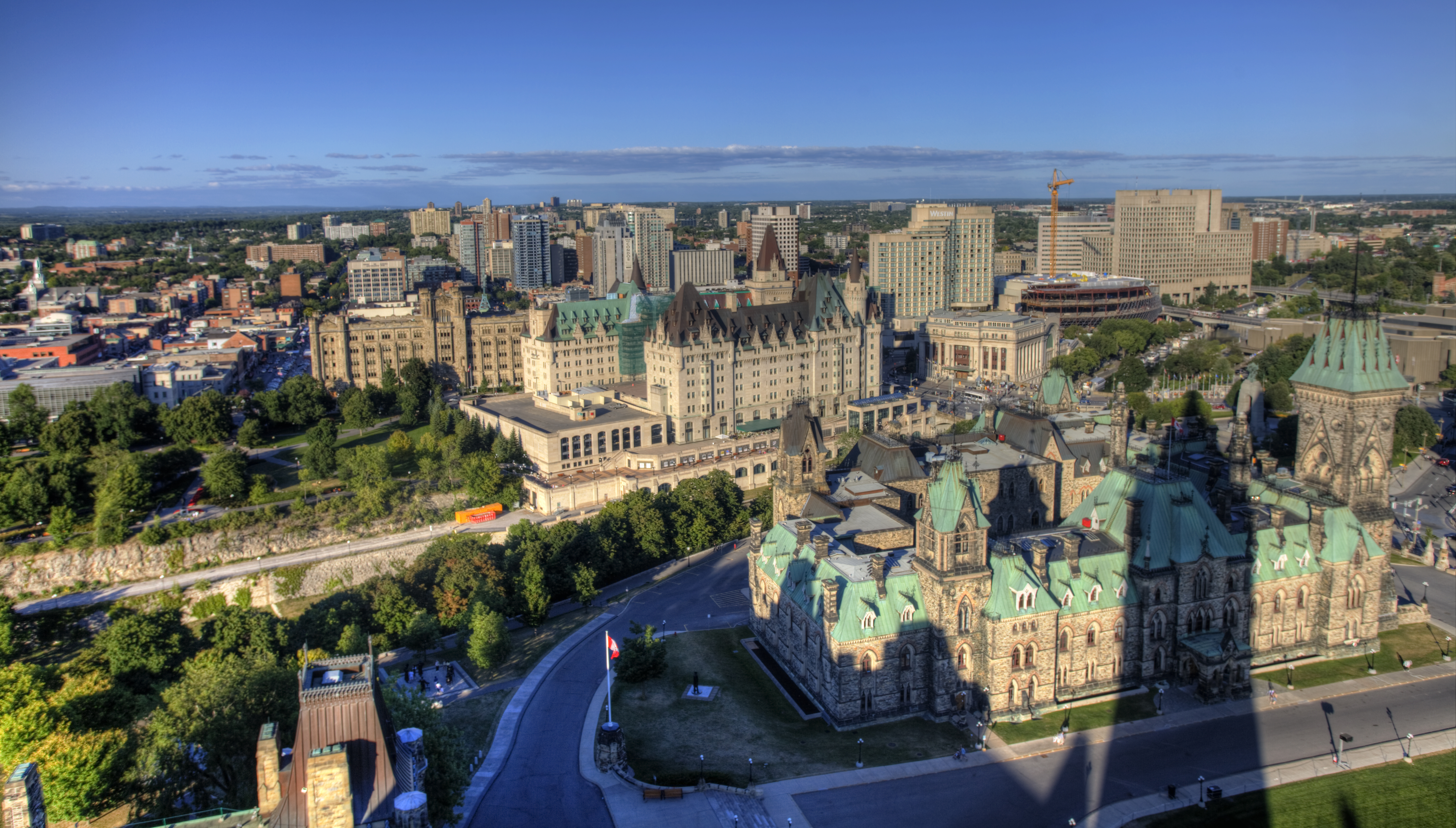 An aerial view of Ottawa Canada 486797790 5612x3191